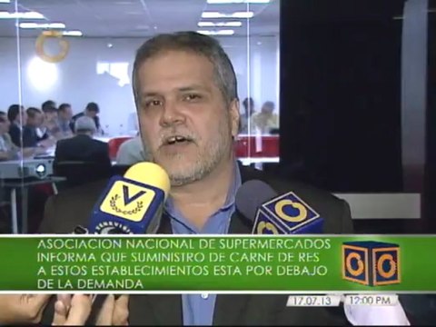 Ansa: Suministro de carne de res a los supermercados está por debajo de la demanda