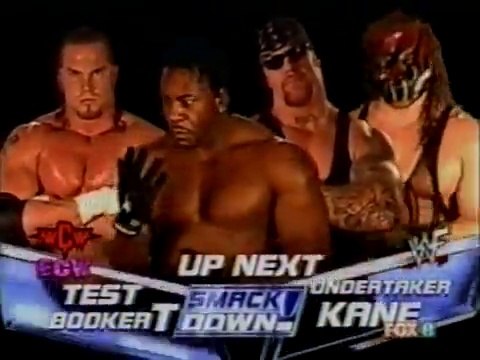 Test & Booker T vs. Undertaker & Kane