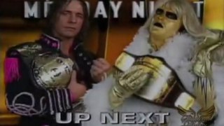 Goldust vs. Bret 'Hitman' Hart - Raw - 1/22/96 - Champion vs. Champion