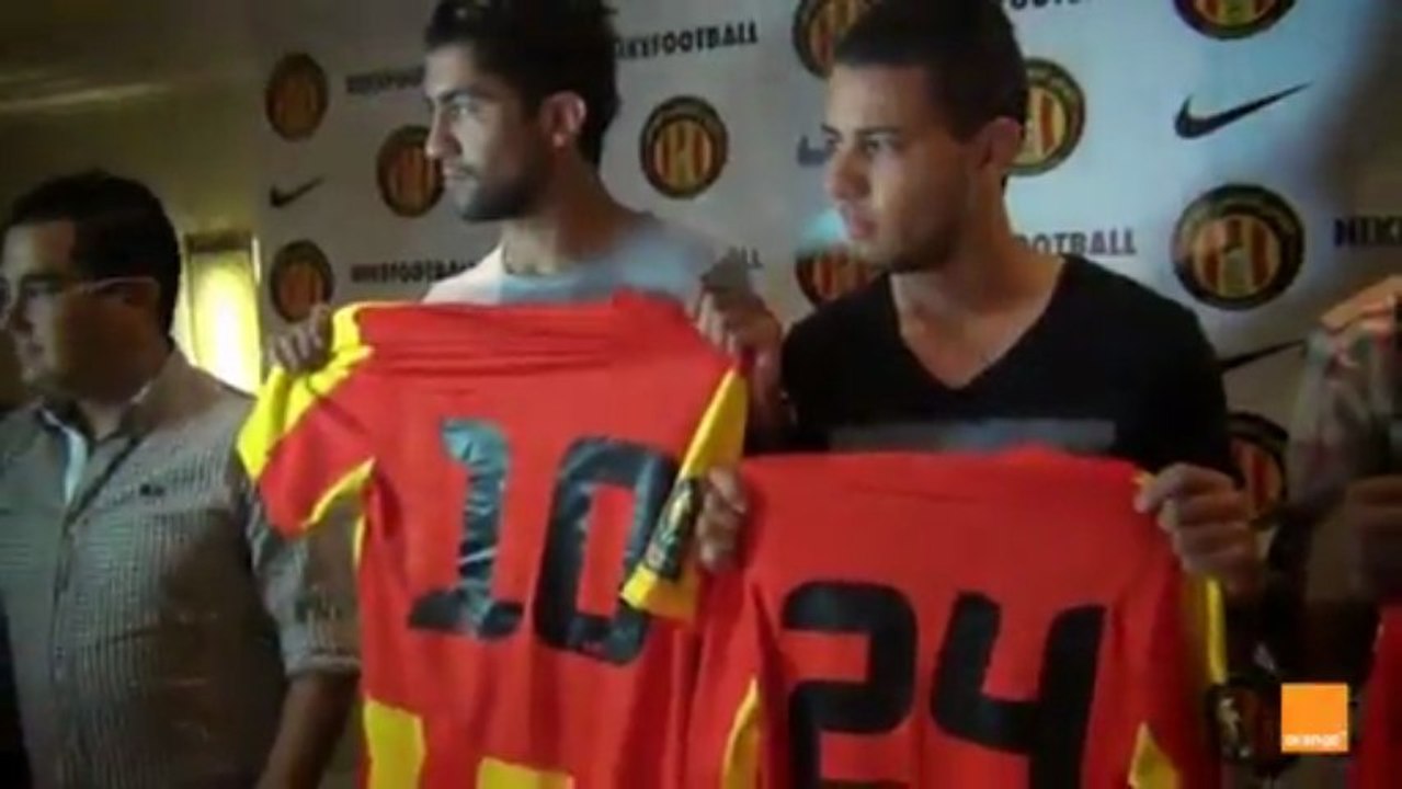 سهرة تقديم المنتدبين و القميص الجديد للترجي