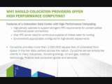 Why Should Colocation Providers Offer High Performance Computing?