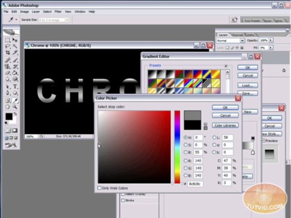 Adobe CS TUT VID-12 ChromeTextYT