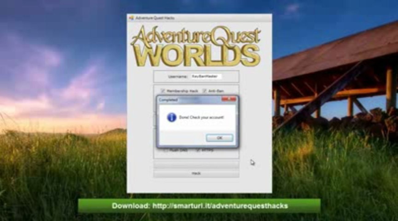 Adventure Quest Worlds Membership Hack (FR) ' gratuit Télécharger Juillet - Août 2013 mettre à jour