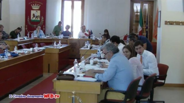 Consiglio comunale 8 luglio 2013 Punto 1 mozione lavoratori ecx LSU intervento Pomante