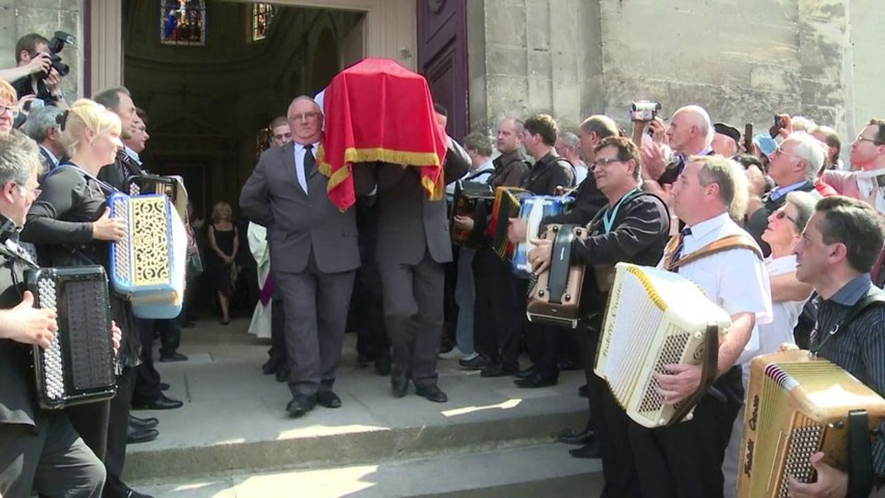 Dernier hommage à l'accordéoniste André Verchuren