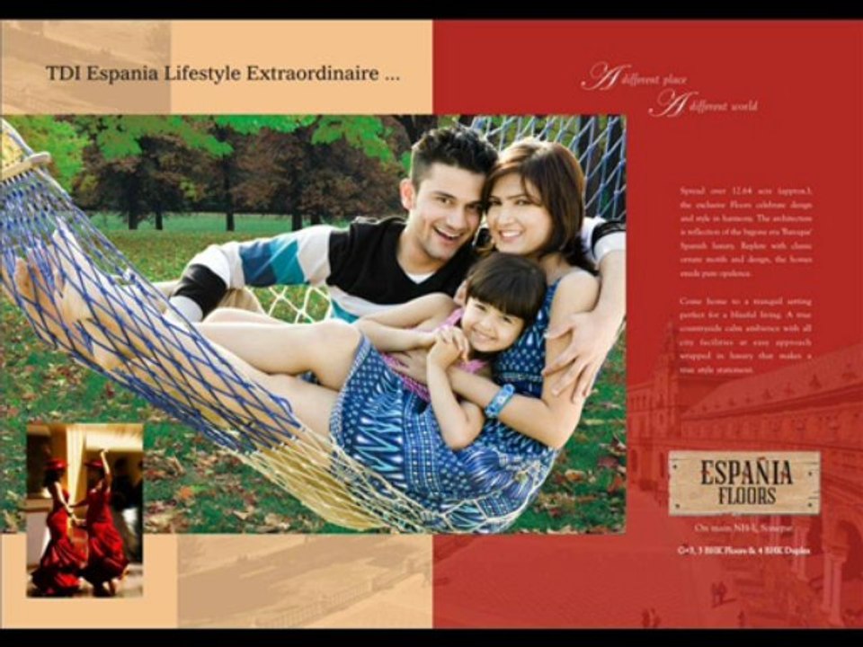 tdi Espania Floors Kundli, Kamaspur@ 9350193692