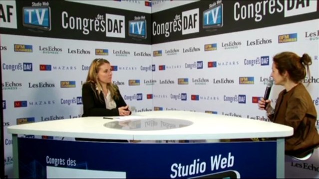 Fatine LAYT au Congrès des DAF