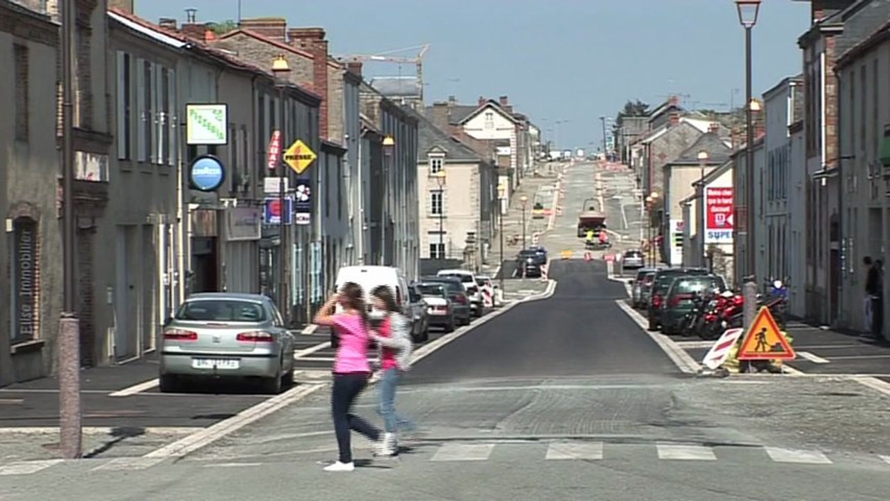 Travaux de Juillet 2013 : Route de Cholet, Place Pichat et Chapelle Saint-Michel