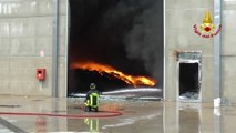 Rovigo - Incendio capannone industriale -3- (17.07.13)