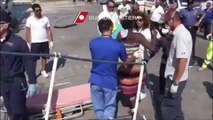 Lampedusa (AG) - Immigrazione, soccorso a 95 immigrati (17.07.13)