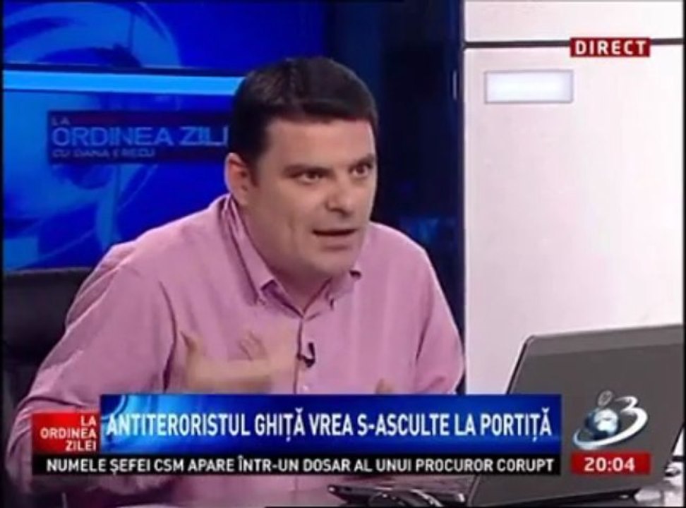 Radu Tudor demonteaza manipularile lui Sebastian Ghita care vrea mai multa supraveghere