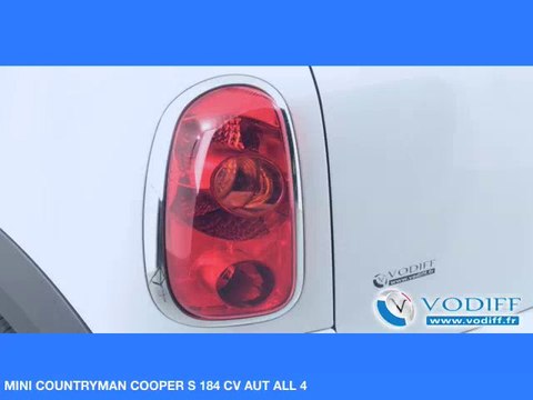 VODIFF : MINI OCCASION ALSACE : MINI COUNTRYMAN COOPER S 184 CV AUT ALL 4