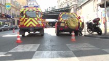 BMPM: Accident de camion dans le centre ville de marseille