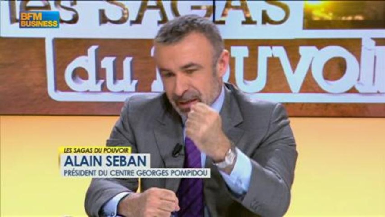 Alain Seban, président du Centre Pompidou dans Les Sagas du Pouvoir - 17 juillet 1/4