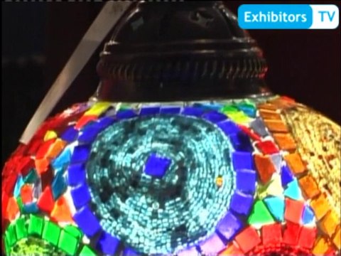 Gulhane’s Turkish Hand Crafted Mosaic Lamps & Chandeliers (Exhibitors TV @ Furniture Show 2013)