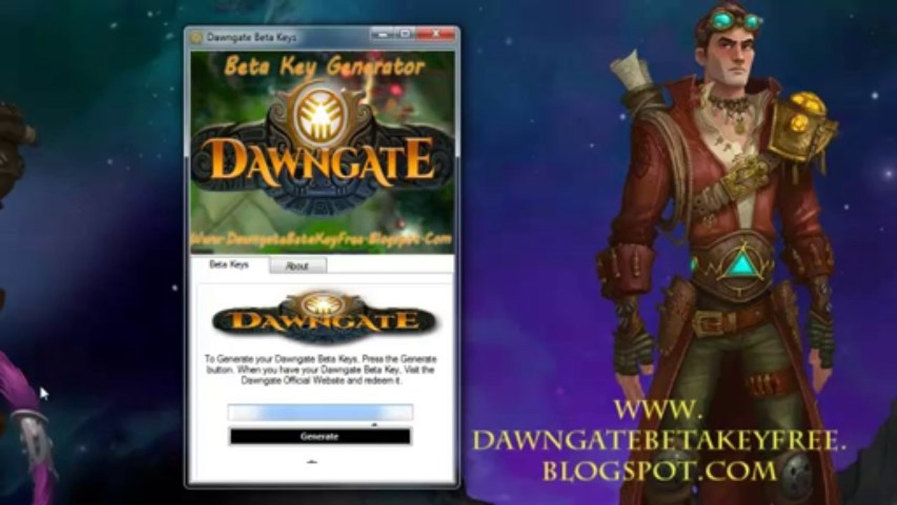 Dawngate Beta Free Keys Leaked