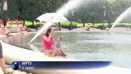Washington sizzles in the heat