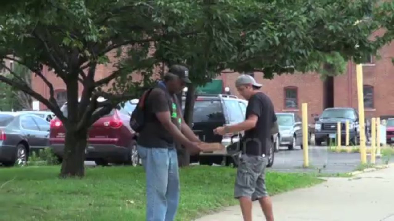 Homeless Jackpot Prank