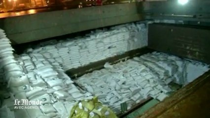 À bord du bateau nord-coréen arraisonné au Panama