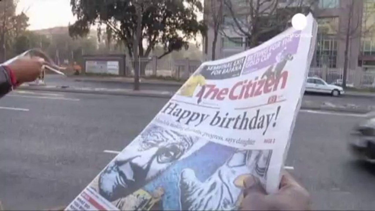 Sudáfrica celebra a lo grande el 95º cumpleaños de...