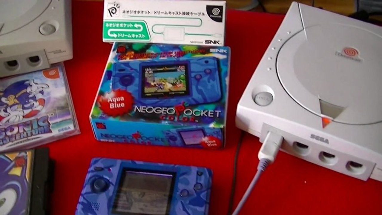 connexion entre la NEOGEO POCKET et la DREAMCAST