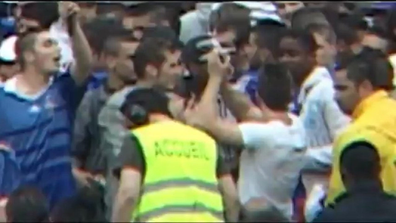 Paris (France) 15/05/2012  Foot : retransmission Ukraine France au Trocadero © LTL News