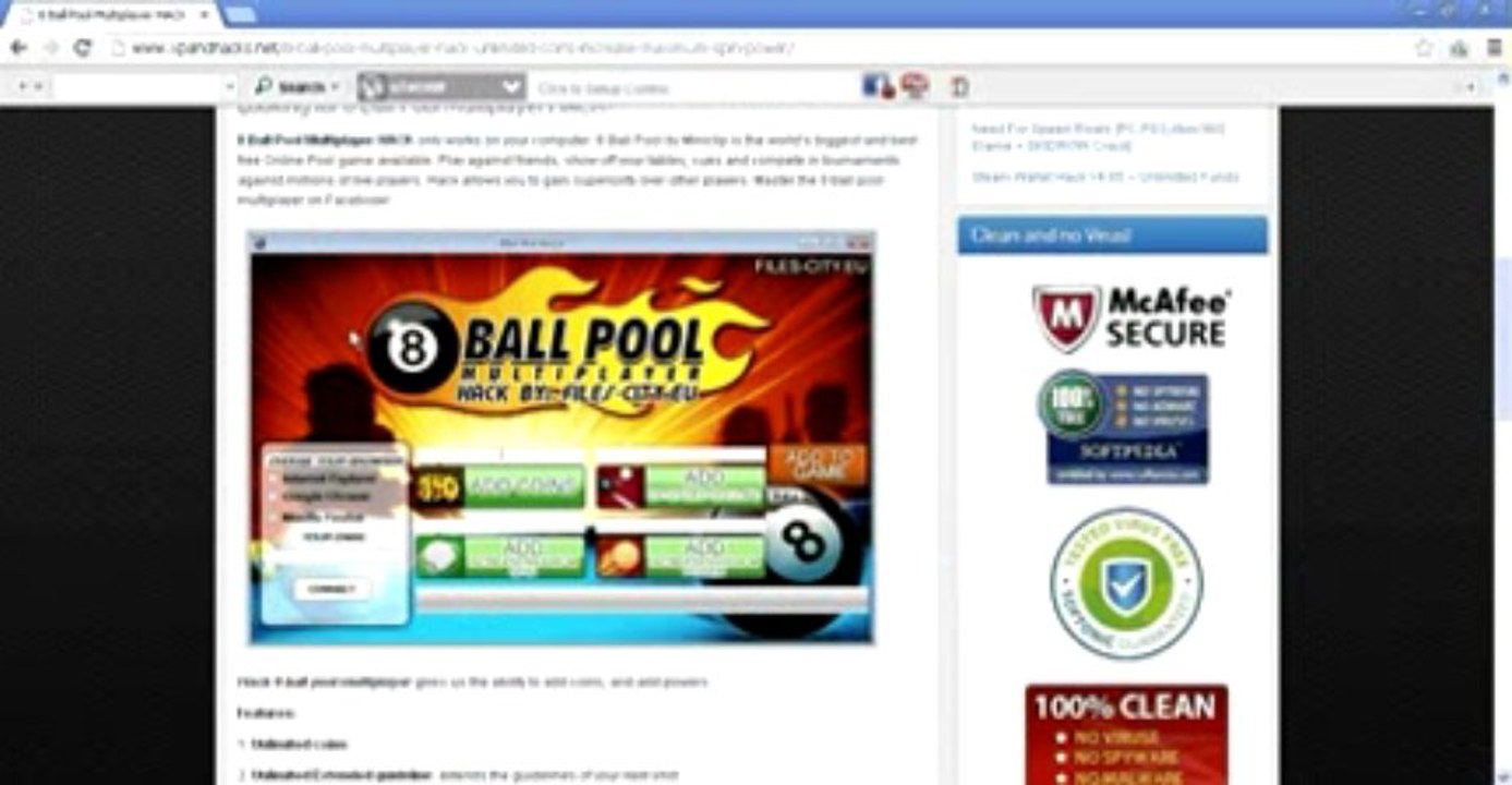 8 Ball Pool Multiplayer Hack (FR) gratuit _ Télécharger Juillet 2013 mettre à jour