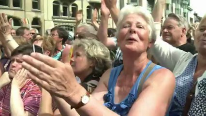 Belgique: le roi Albert II fait ses adieux à la Flandre