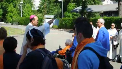 Bénédiction des pèlerins - mardi 2 juillet 2013