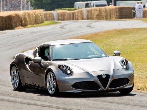 L'Alfa Romeo 4C s'attaque à Goodwood