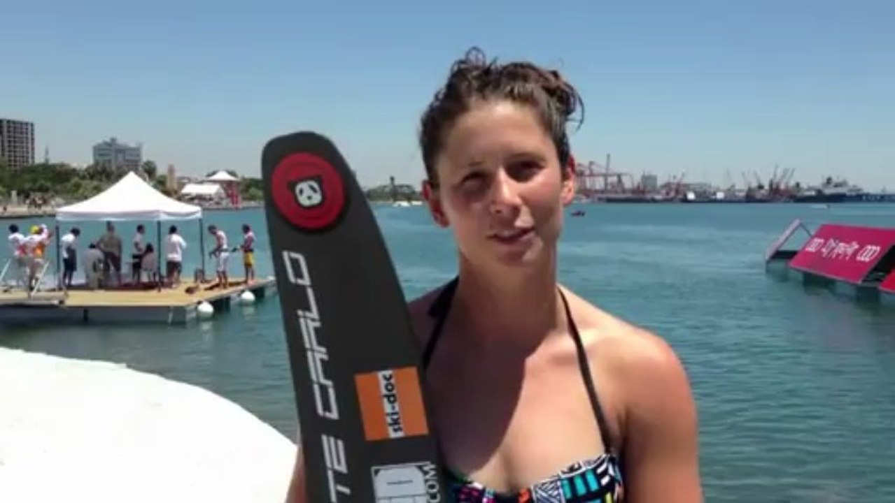 FFSNW - Jeux Méditérannéens 2013 - Interview Manon Costard