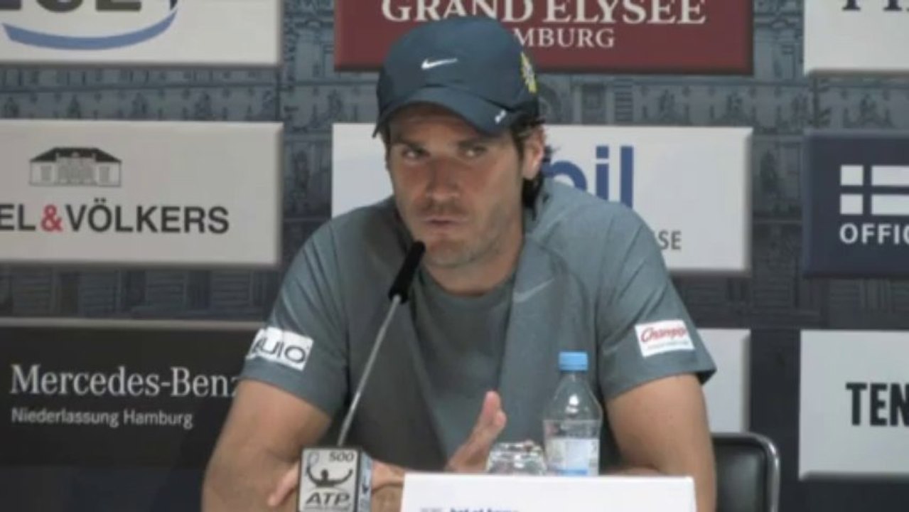 Hambourg - Haas n’envisage pas une finale contre Federer