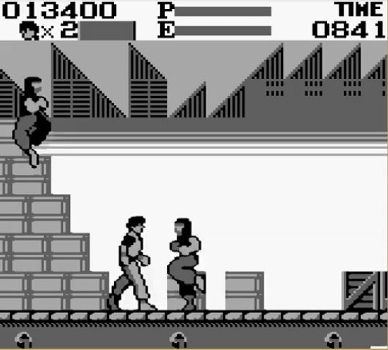 Kung-Fu Master (Game Boy) gameplay