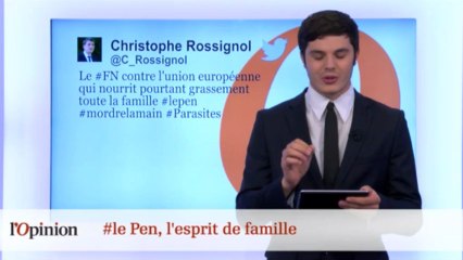 #tweetclash: le Pen, l'esprit de famille
