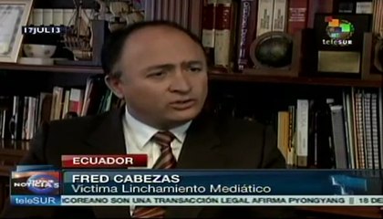 Ecuador: Ley de Comunicación reconoce figura de linchamiento mediático