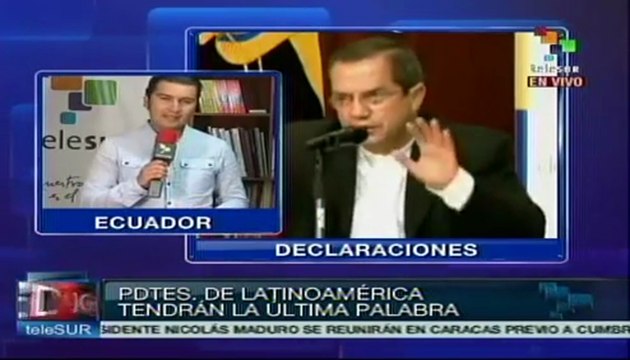 Presidentes de Venezuela y Ecuador sostendrán reunión bilateral
