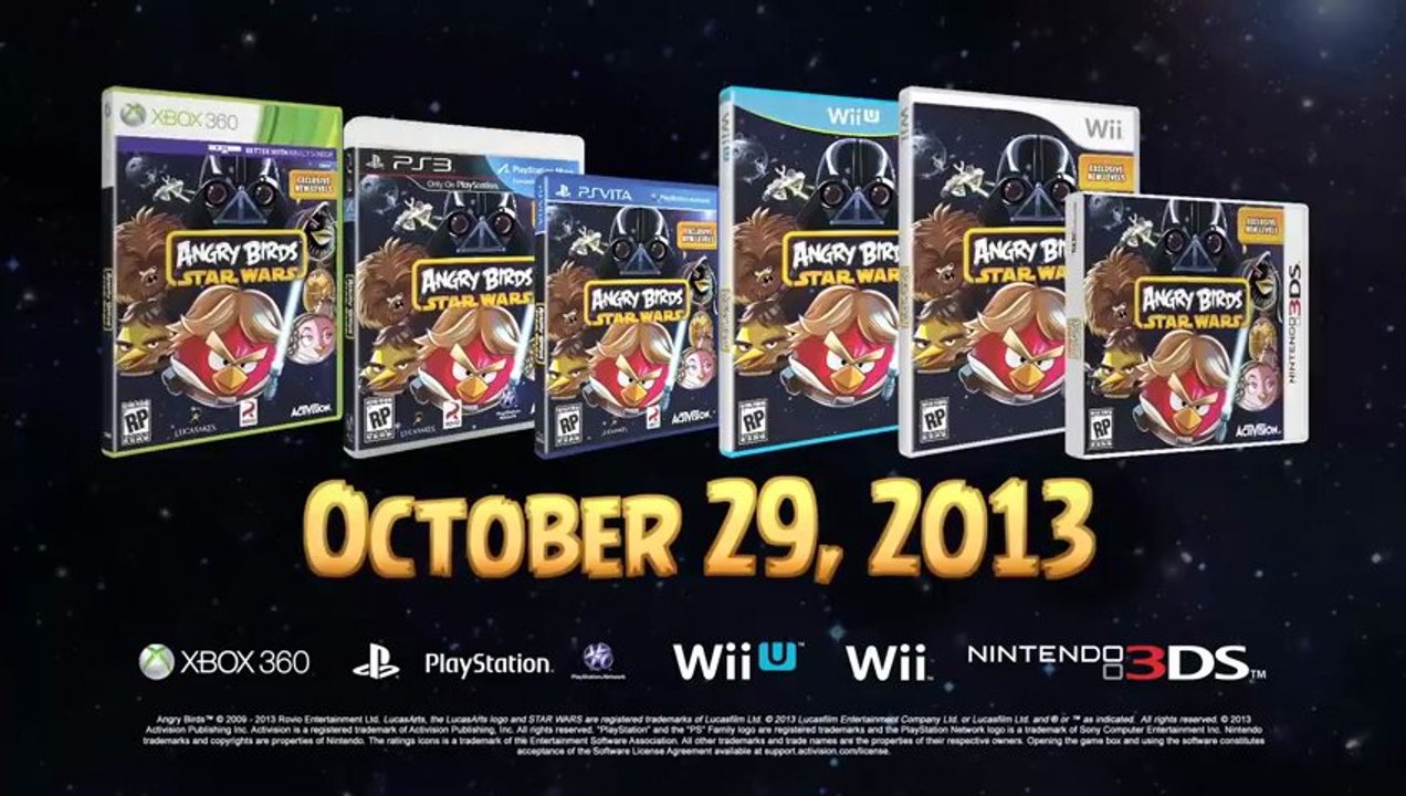 Angry Birds Star Wars - Coming to a console near you