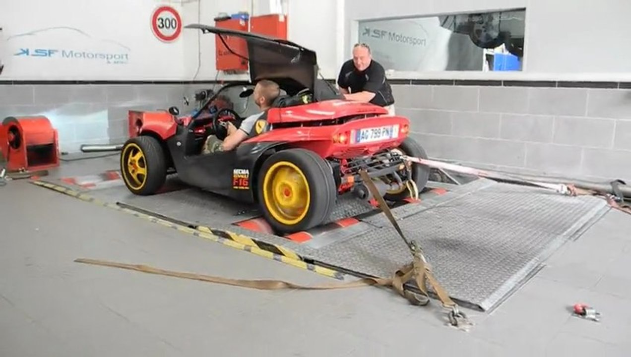 SECMA F16 Baboon banc de puissance KSF Chilly Mazarin (91) le 13 Juil 2013