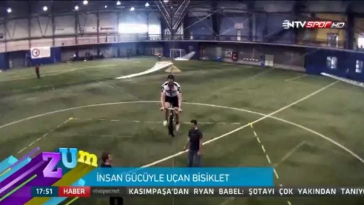 İnsan Gücüyle Uçan Bisiklet