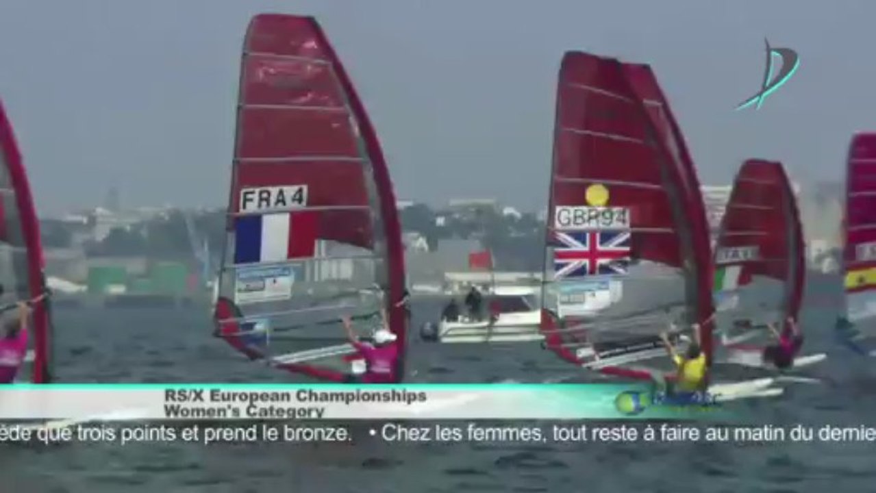 JT Voile Jeudi 18 Juillet Francais - Européen Windsurfing Brest