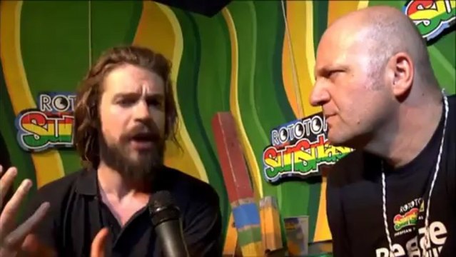 IRIE FM interview @ Rototom Sunsplash 2012