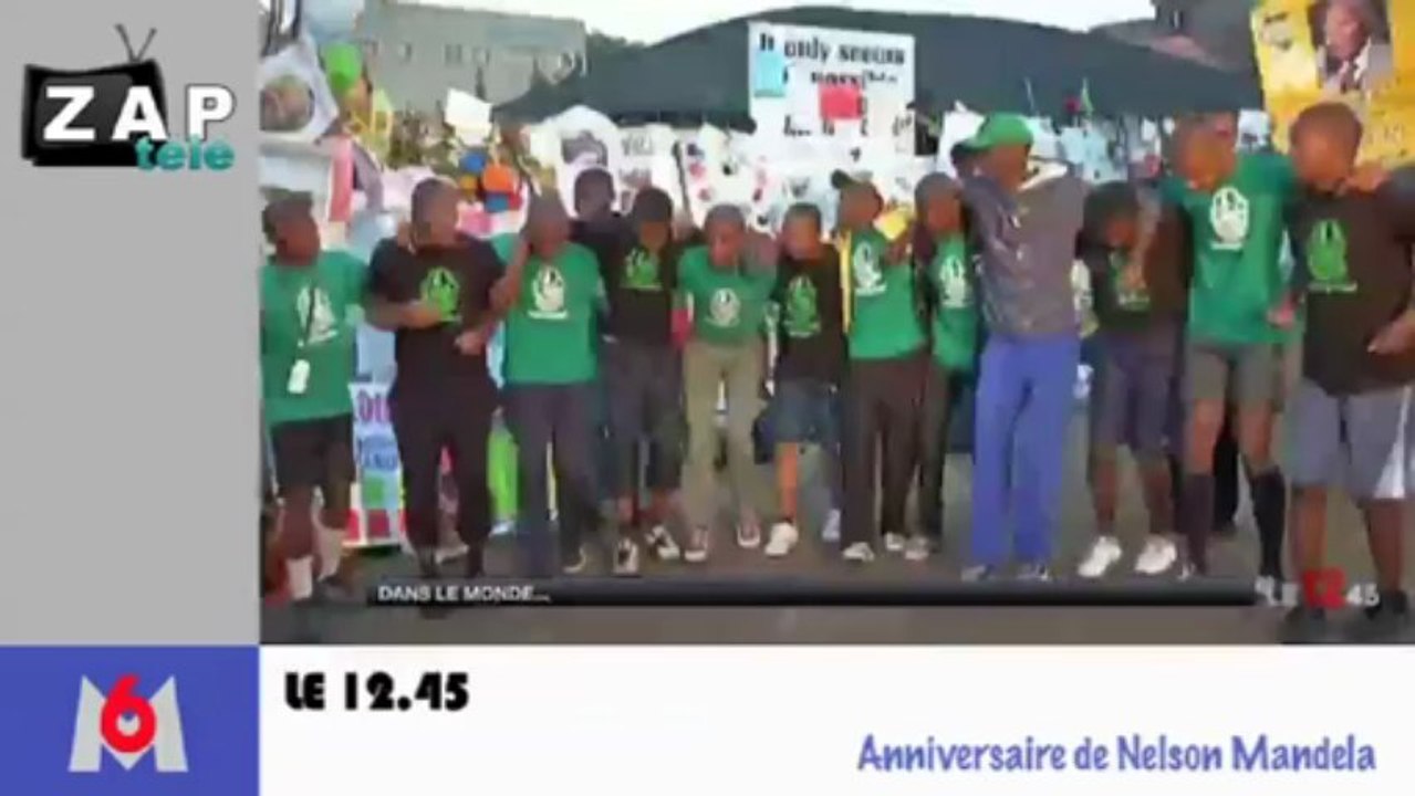 Zapping Actu du 19 Juillet 2013 - Austérité en Grèce - Anniversaire de Nelson Mandela
