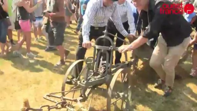 Vieilles Charrues 2013. Tirer de charrues