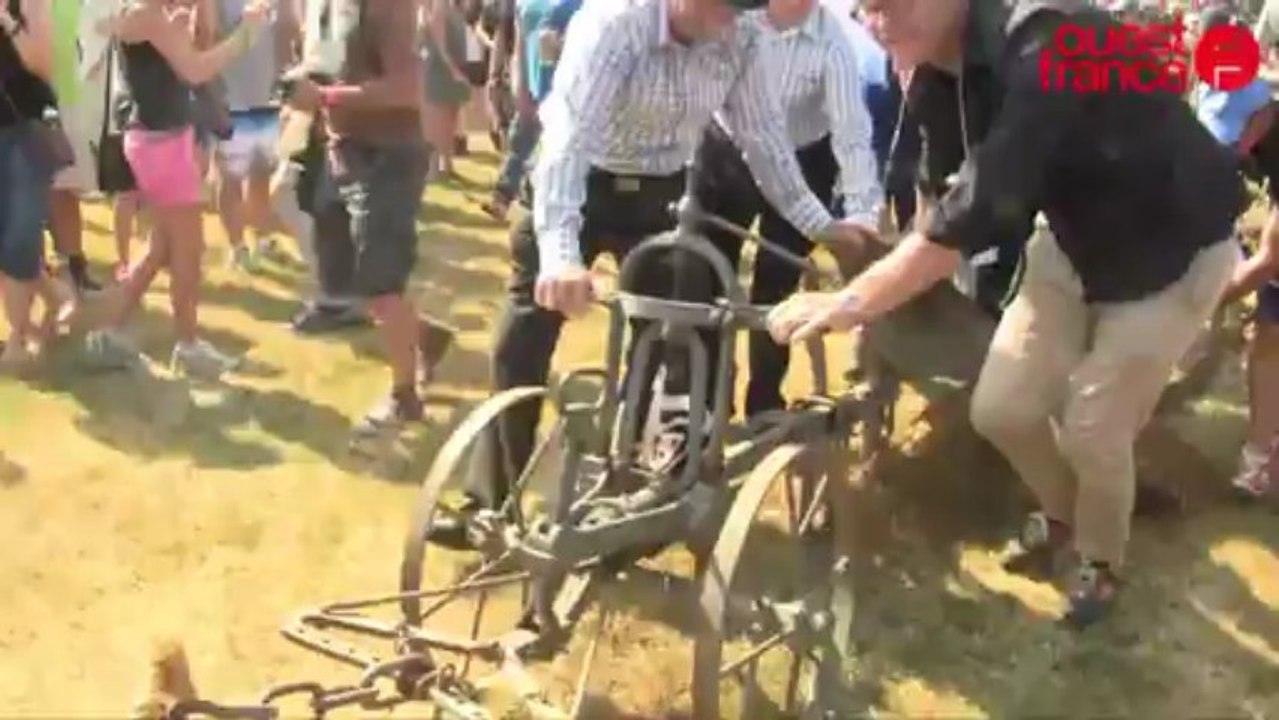 Vieilles Charrues 2013. Tirer de charrues