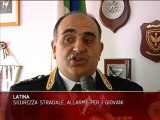 LATINA: SICUREZZA STRADALE, ALLARME PER I GIOVANI