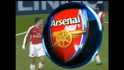 résumé  Arsenal Tottenham 4-4 en français (2008/2009)