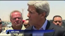 Jordanie: Kerry a visité le camp de réfugiés syriens de Zaatari