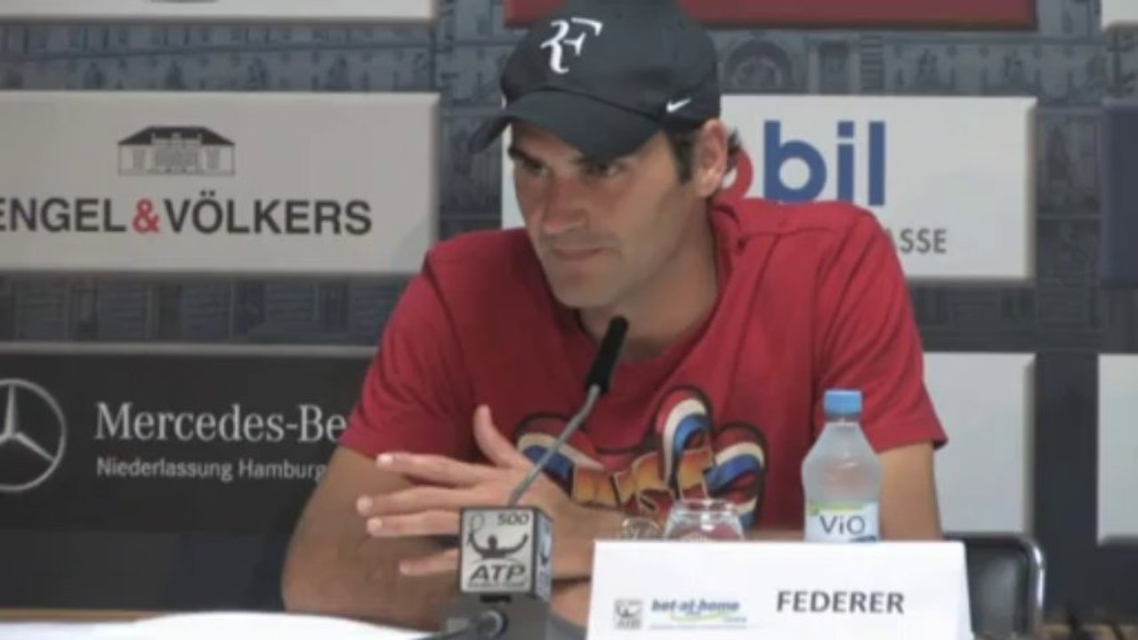 Hamburg: Federer: “Ich favorisiere Mayer”