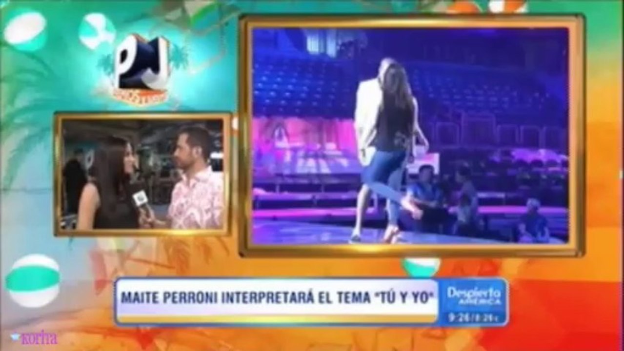 ¿Que le dijo el Niño Prodigio a Maite Perroni [@MaiteOficial] ? || DA