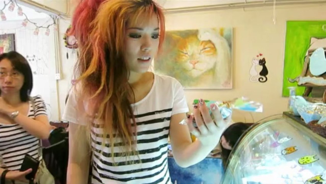 Hong Kong Cat Cafe, Tokyo bizarre pop culture trend, La Carmina in cats restaurant China